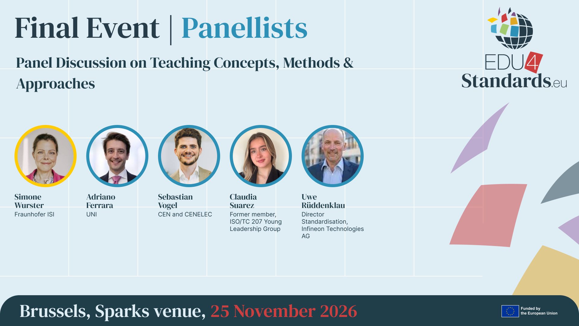 Panel discussion on teaching concepts, methods and approaches